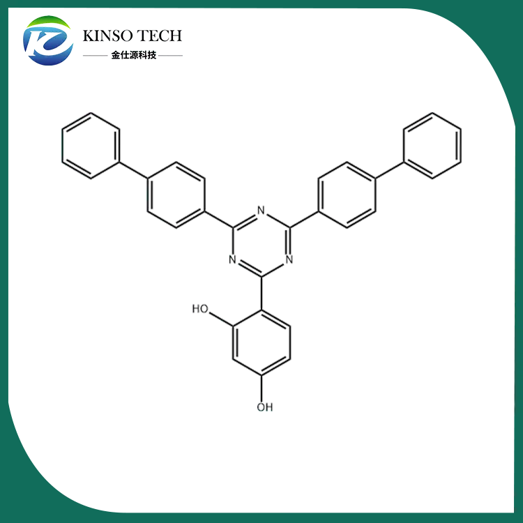 2- (2,4-dihydroxyphenyl) -4,6-bis (4-bifenylyl) -1,3,5-triazin CAS 182918-16-7